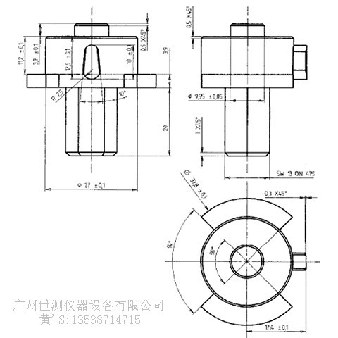 VDE0620側(cè)面接地觸頭試驗裝置